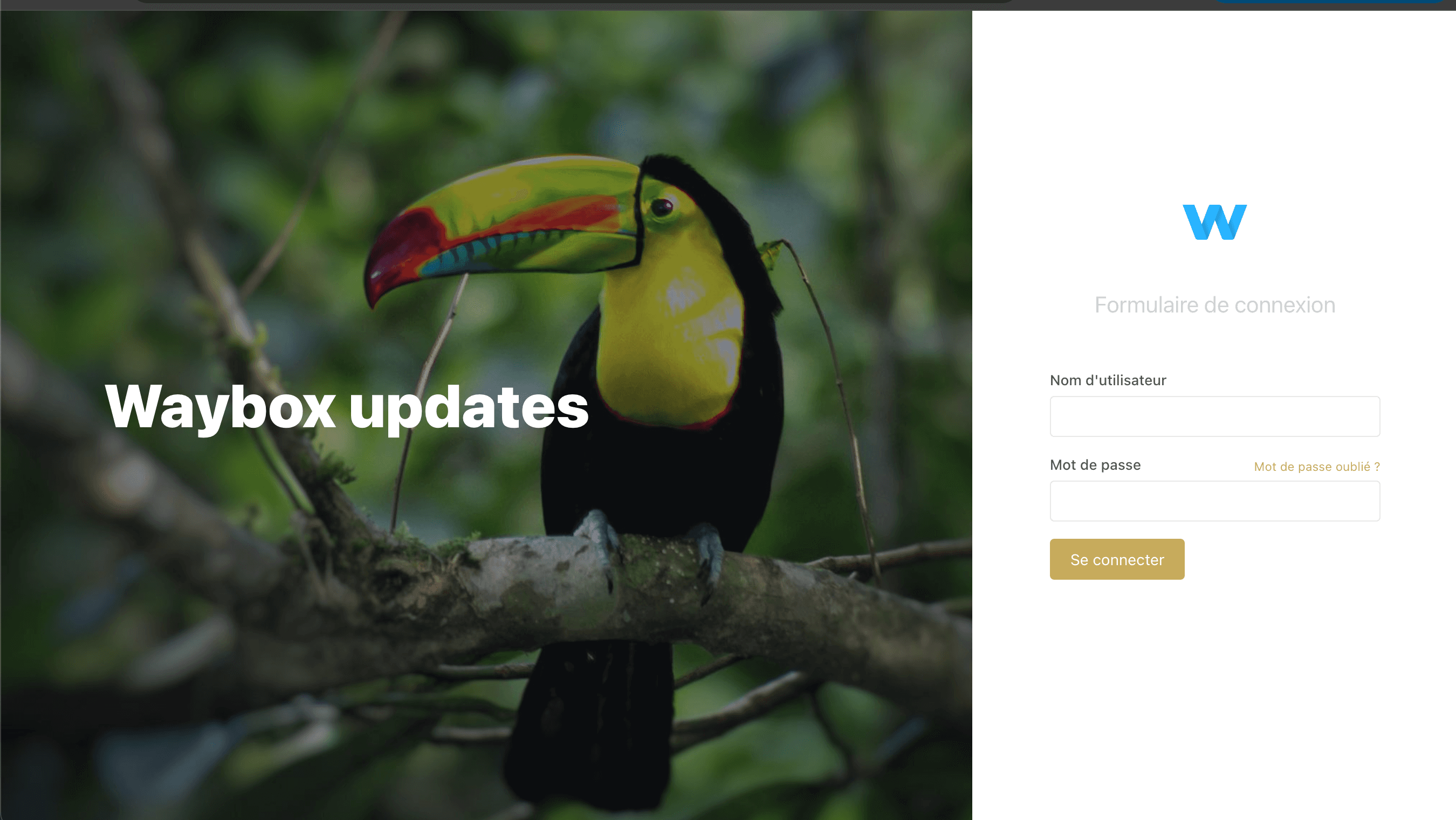 Site de gestion des versions d'application desktop